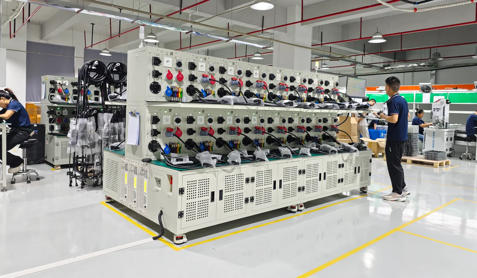 SHINEYOU EV charger production floor